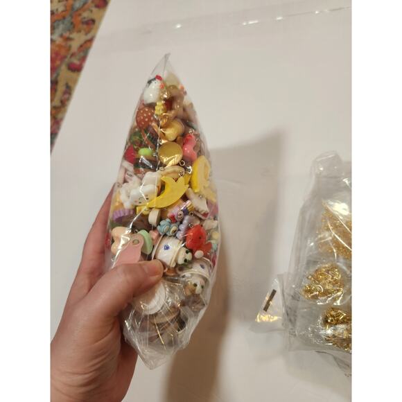 Jewelry Making Charms & Earring Posts Set - Craft Supplies - Picture 2 of 5